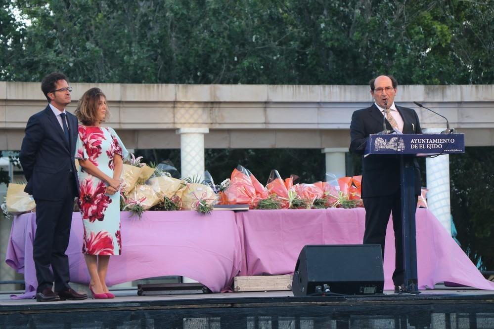 José María Sánchez: “La tierra, el agua y la agricultura junto a la nobleza y el trabajo son las señas de identidad de El Ejido”