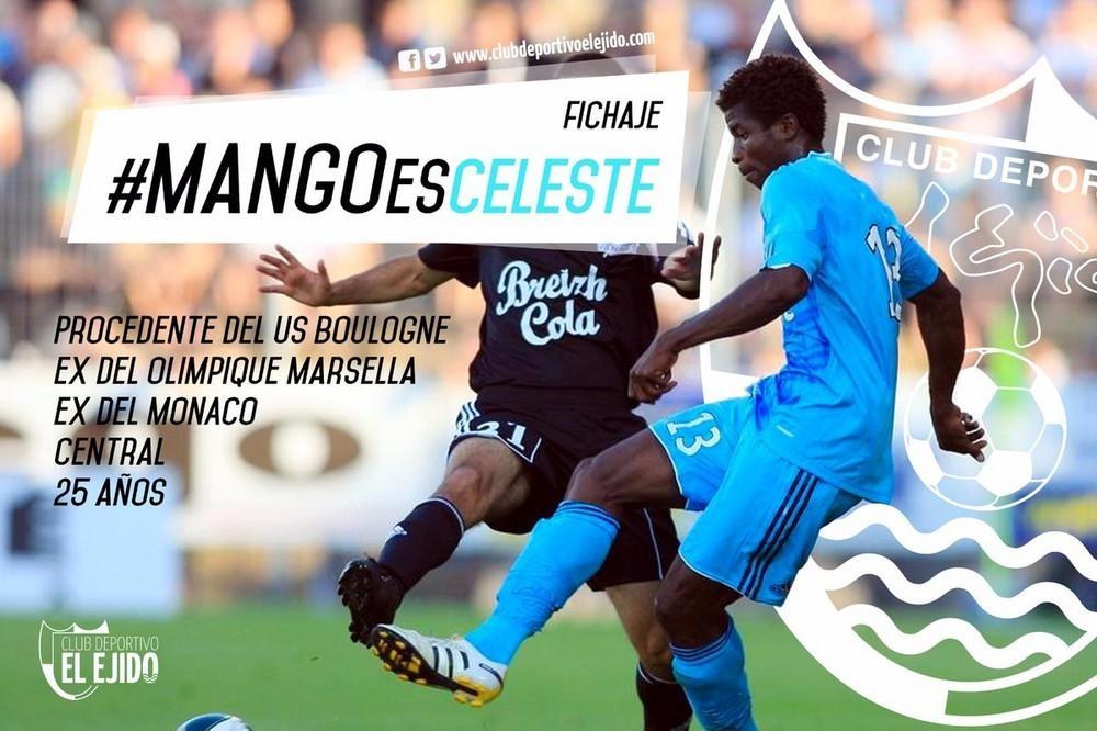 Senah Mango refuerza la defensa celeste