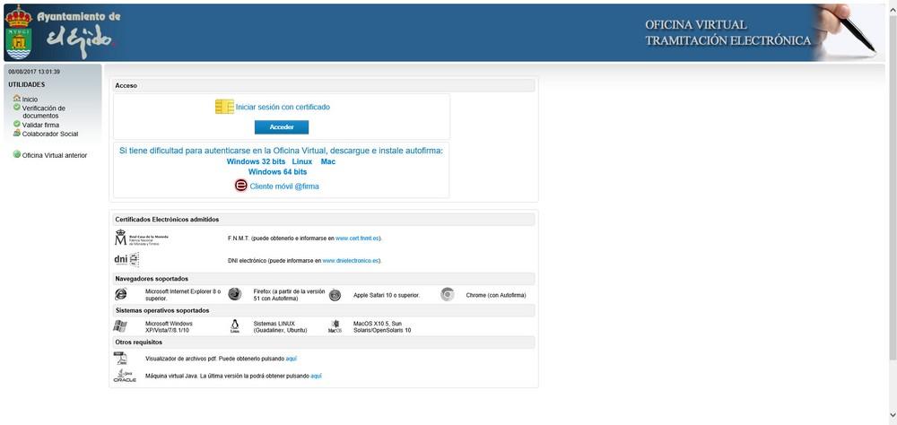 Los ejidenses ya pueden abonar sus recibos a través de Internet de manera sencilla, rápida y evitando desplazamientos