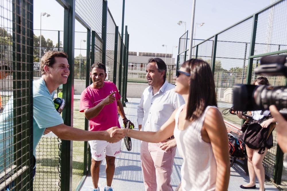 Los mejores palistas del país ya entrenan en Almería para participar en el I Torneo Internacional de Pádel