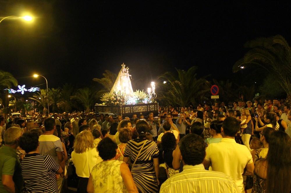 Vecinos y turistas ya se preparan para disfrutar del variado calendario de actividades de las fiestas de Balerma en honor a la Virgen de Las Mercedes