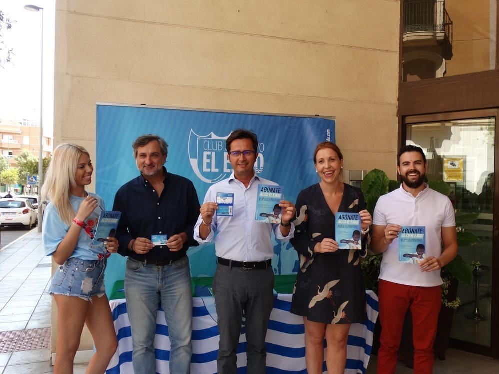 El CD El Ejido ya roza los 1.000 abonados para esta temporada 2017/2018