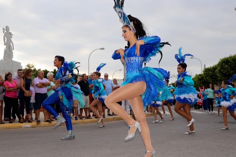 Las calles de San Agustín se llenan de animación y música con el XXVI Encuentro de Bandas, Tambores, Majorettes del Poniente Almeriense