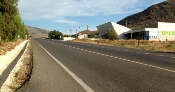 Comienzan los trabajos de conservación en la A-358 en el Término Municipal de Berja y Dalías
