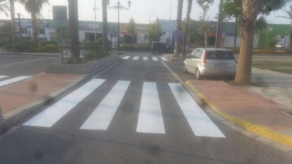 El Ayuntamiento de Vícar activa en La Gangosa un nuevo Plan de Señalización Vial