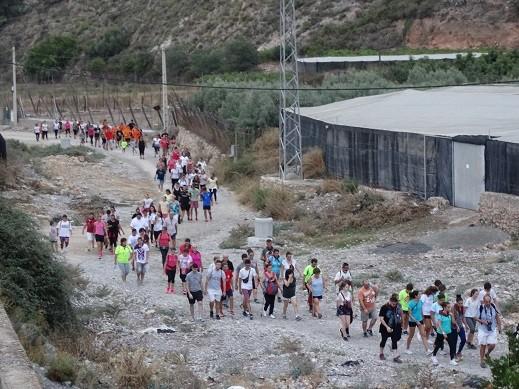 El Ejido lanza una campaña informativa en redes sociales sobre los senderos alternativos para realizar la peregrinación al Cristo de la Luz de Dalías