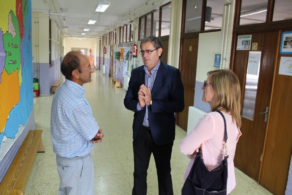El Alcalde de Berja visita los centros escolares en el comienzo del curso escolar