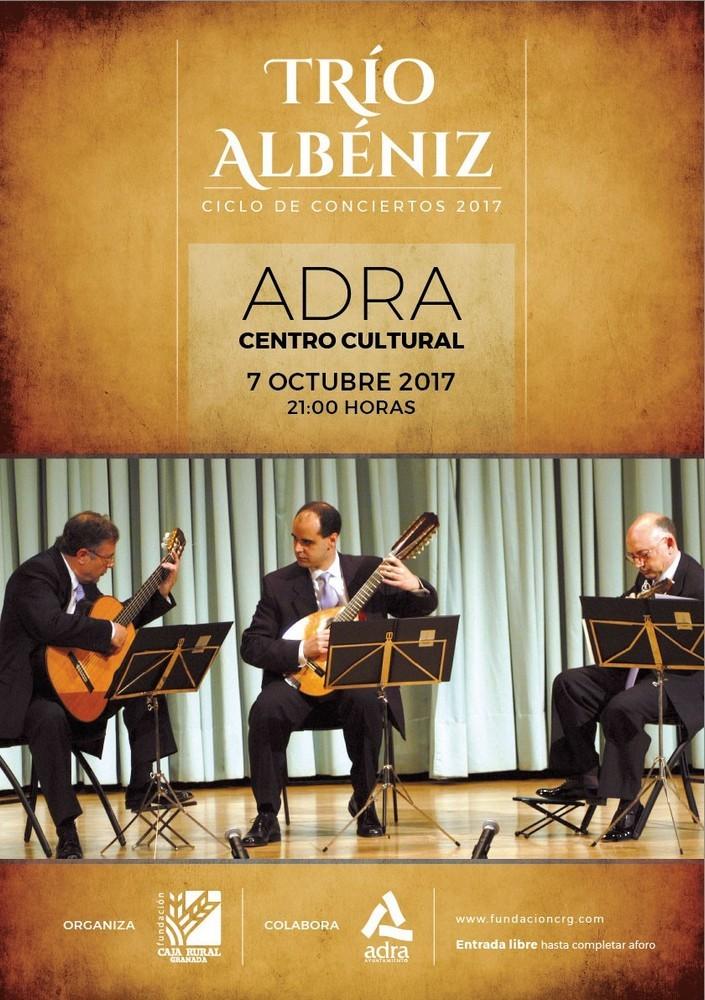 EL Trío Albéniz actuará este sábado en el municipio de Adra