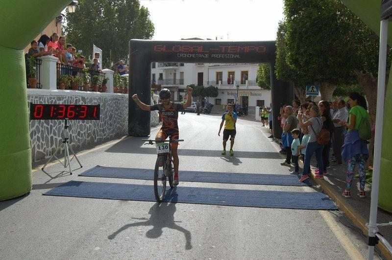 El ejidense Bernardo Rubio vence en la II Marcha BTT Ciudad de Ugíjar