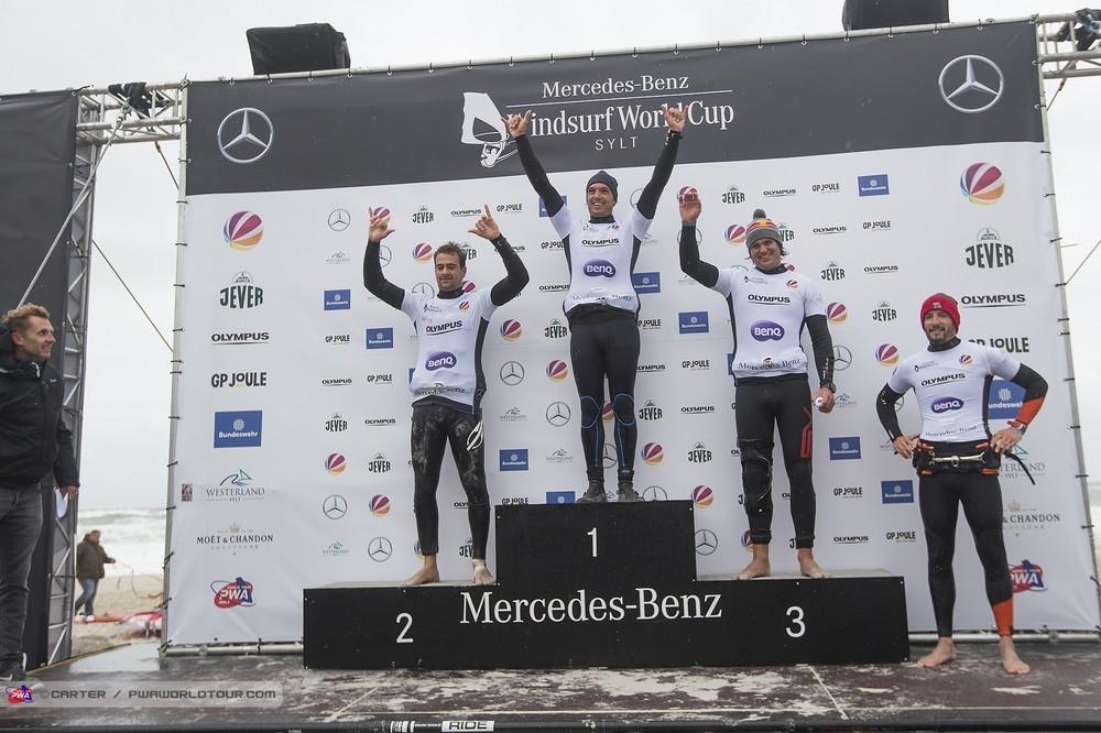 Víctor Fernández gana en Sylt y logra su sexto subcampeonato del mundo de Windsurf