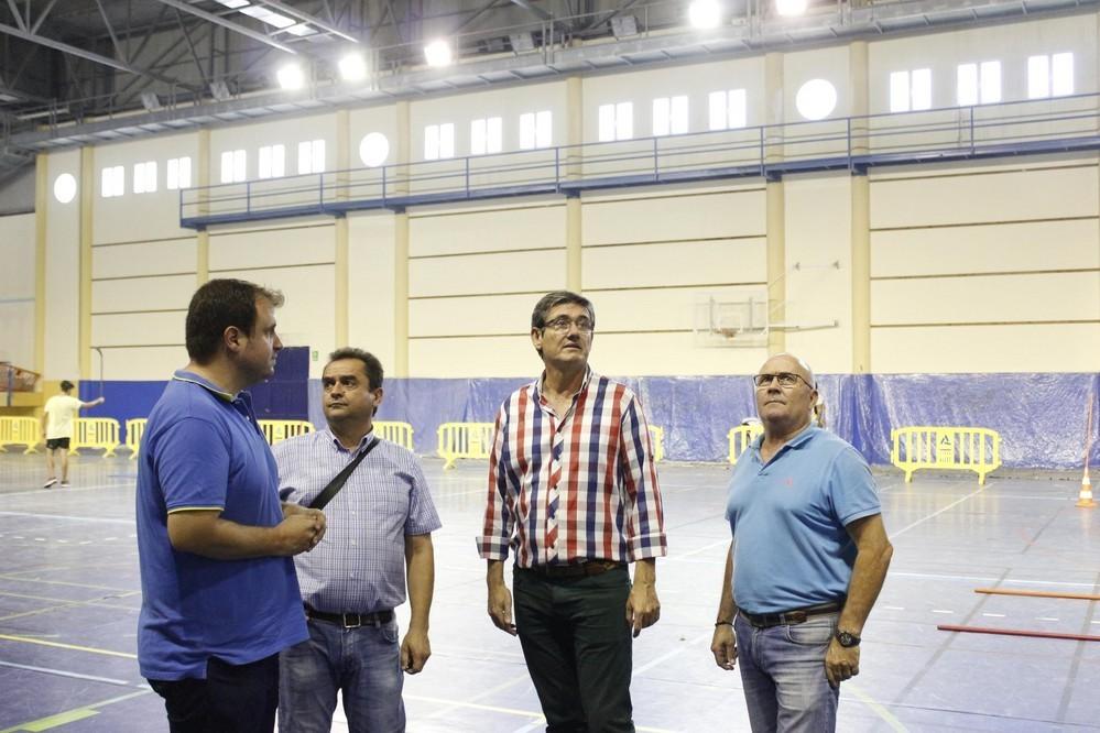 Manuel Cortés destaca la “apuesta decidida” por la mejora de las instalaciones deportivas de la ciudad