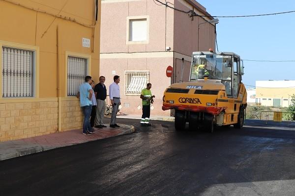 Los vecinos de Ejido Sur se beneficiarán de la mejora y modernización de más de 36.200 metros cuadrados de calles