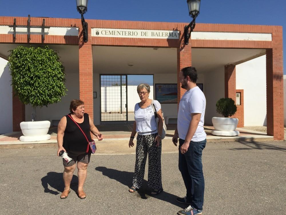 Izquierda Unida El Ejido reclama mejores servicios para el Día de Todos los Santos