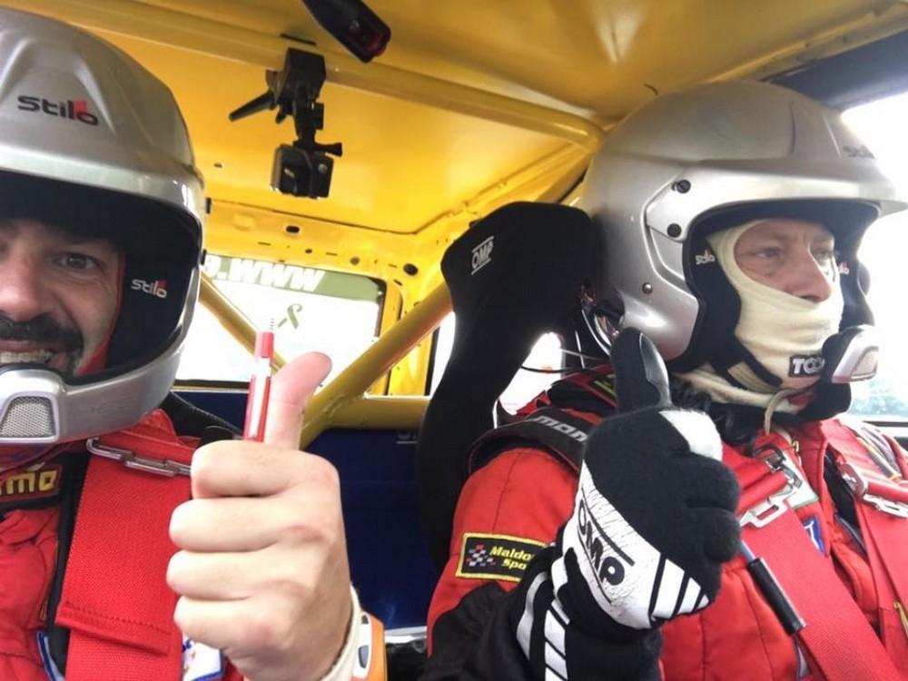 El piloto vicario Maldonado participa este fin de semana en la Subida del Mármol