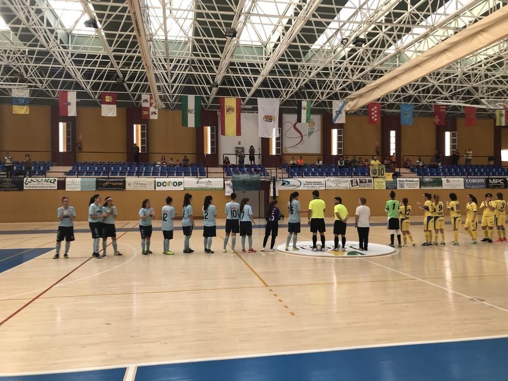 El CD El Ejido FS femenino regresa de Martos con las manos vacías