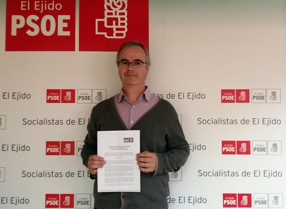 El PSOE de El Ejido registra una moción para que se conmemore el cuarenta aniversario del 4 de diciembre