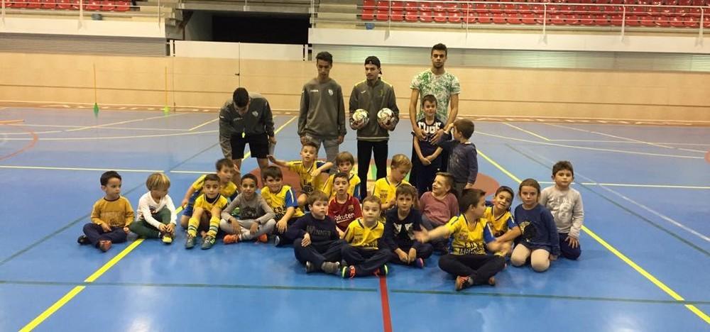 Gran éxito del programa de promoción del fútbol sala del CD El Ejido