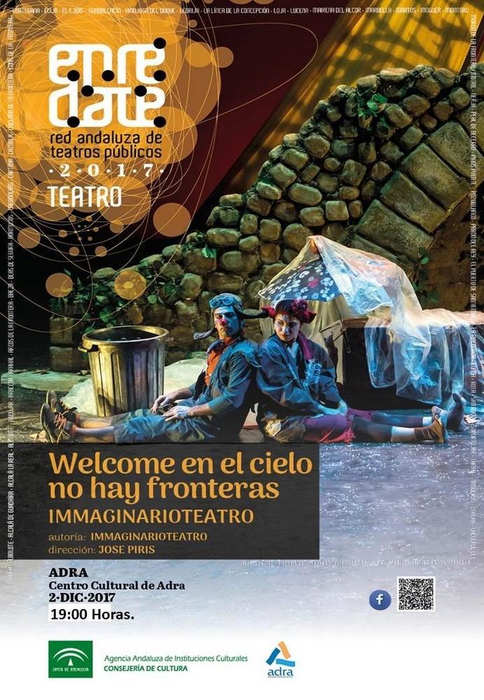 Teatro gestual y acrobacia aérea se unirán en ‘Welcome en el cielo no hay fronteras’ en Adra