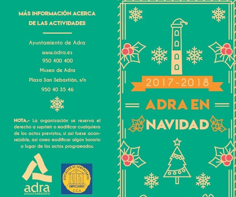 Adra vivirá una Navidad intensa con un amplio programa de actividades para toda la familia