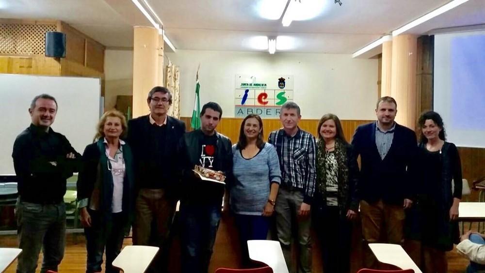 Alberto Barranco, alumno del IES ABDERA, ganador en el III concurso Indalmat