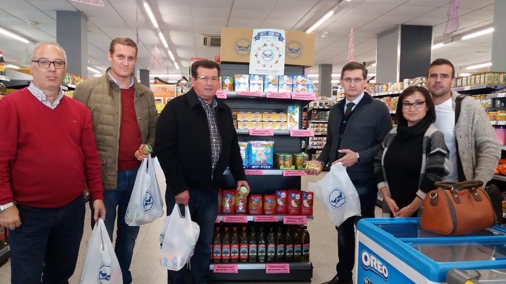El PSOE de El Ejido colabora con el Banco de Alimentos