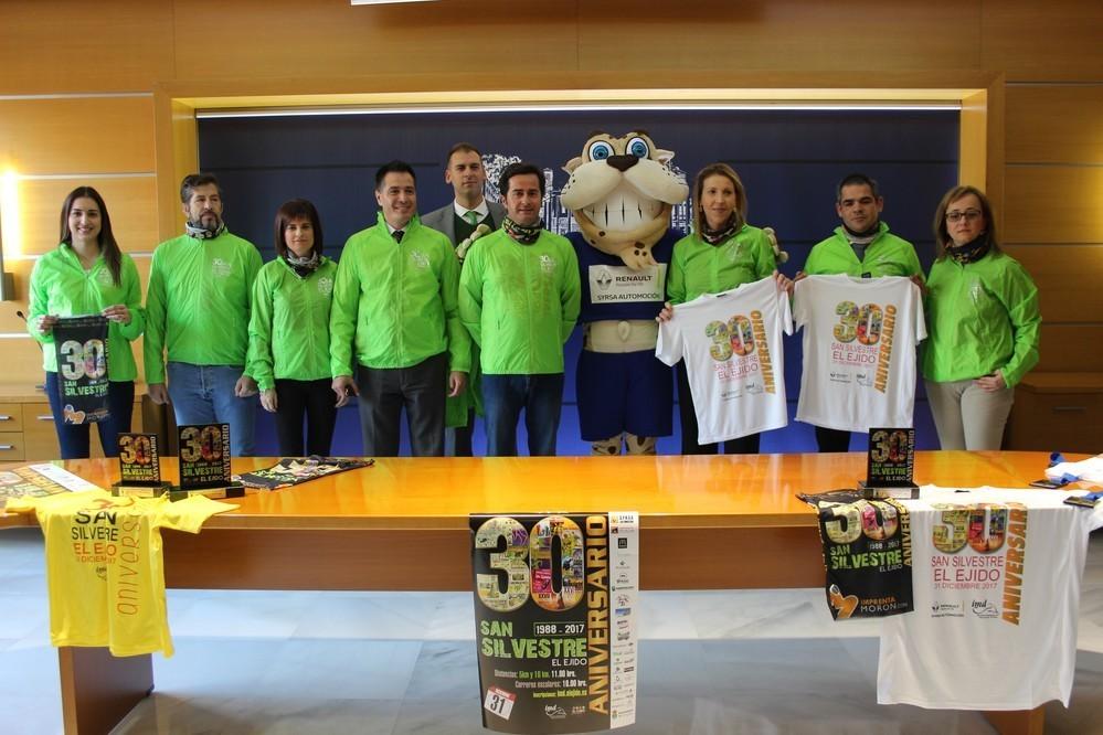 La 'San Silvestre' celebra su XXX edición con retrasmisión en directo a través de una pantalla gigante y la mascota ‘Guepy’