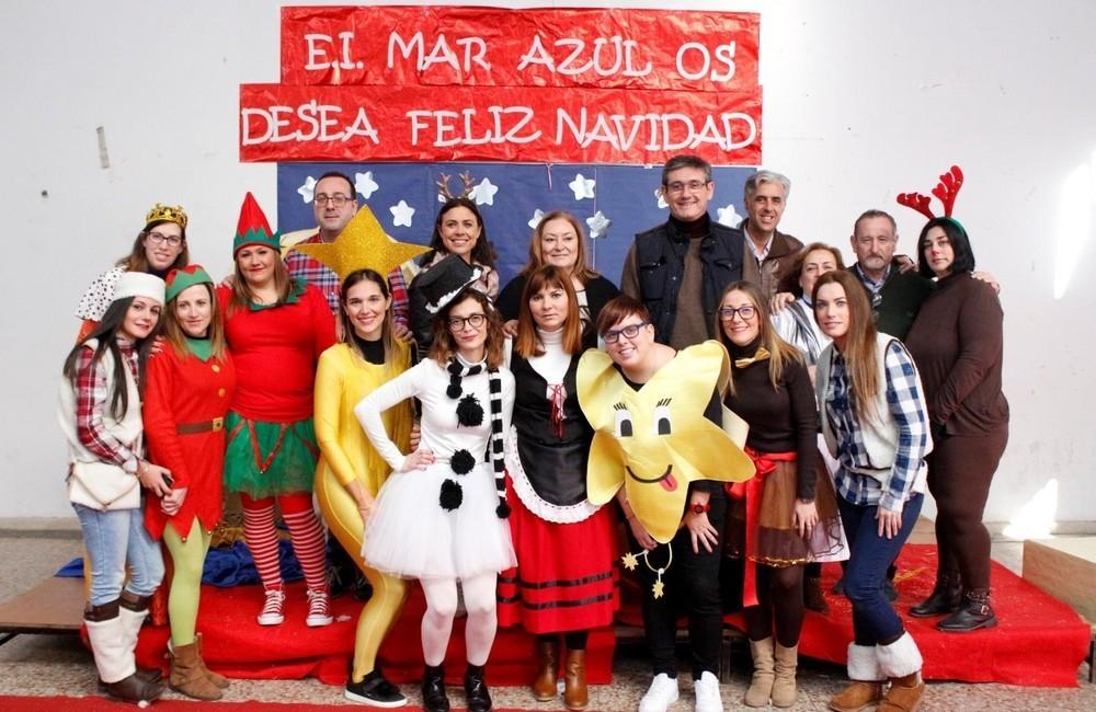 La Escuela Infantil Mar Azul de Adra celebra la Navidad con una fiesta de convivencia