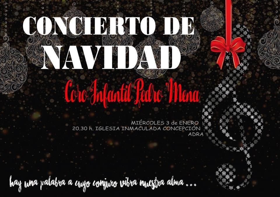 El coro infantil Pedro Mena ofrece un concierto de Navidad en Adra