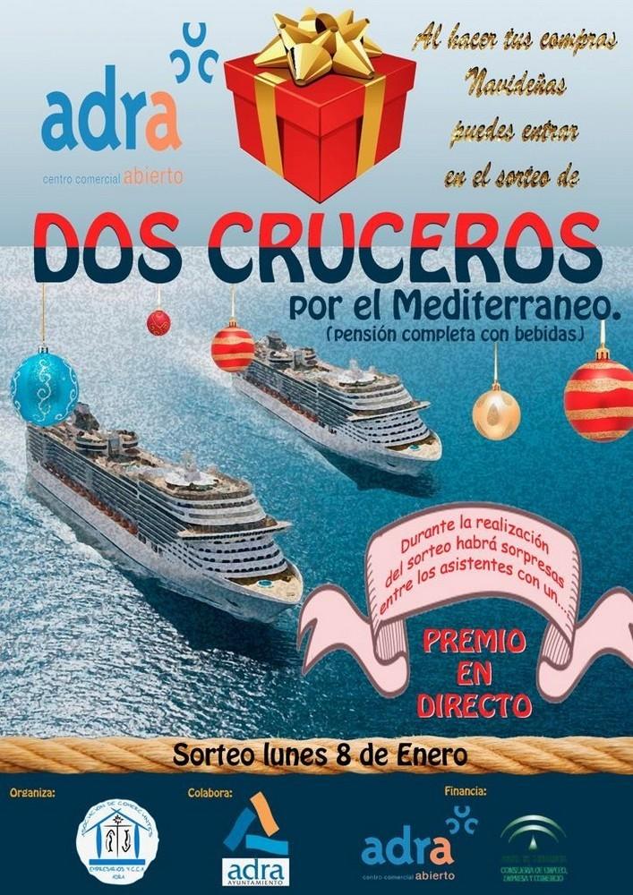 El comercio abderitano sortea un crucero entre las personas que compran en Adra