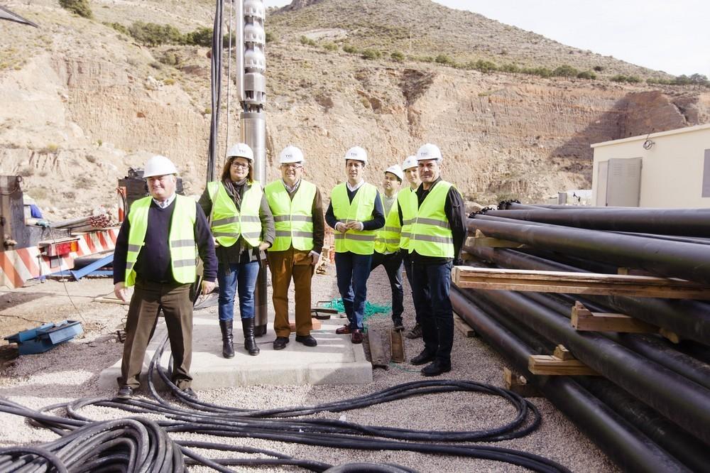 El ‘Sondeo Los Perichos’ dará de beber a Vícar tras 740.000 euros de inversión por parte de Diputación