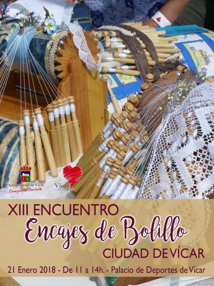 Vícar prepara su XIII Encuentro de Encajeras de Bolillo