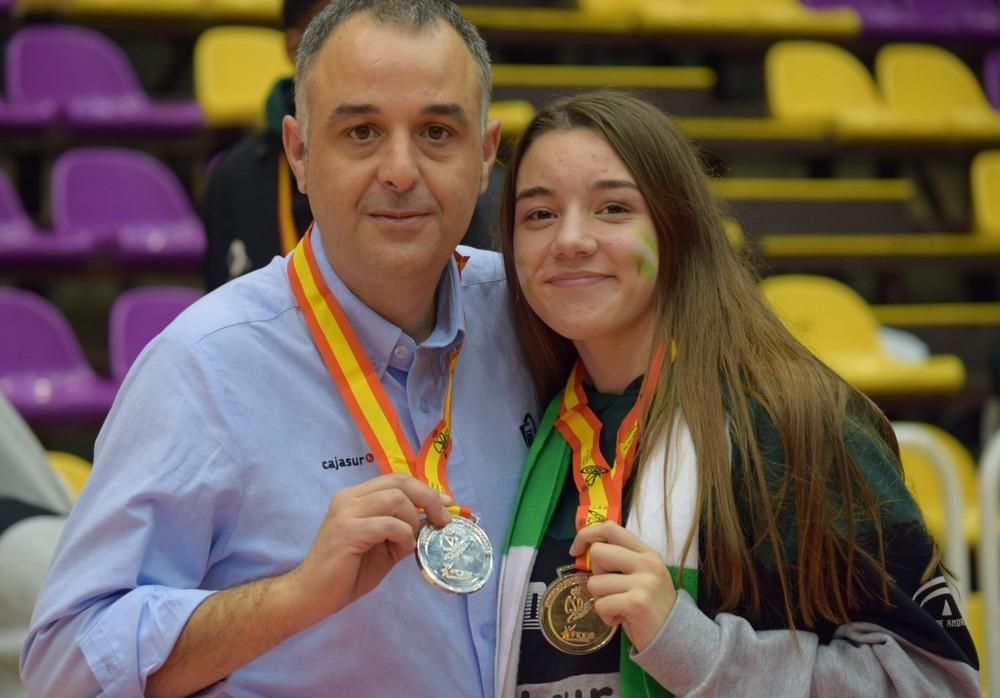 El mojonero José Antonio Martín, subcampeón de España infantil de baloncesto