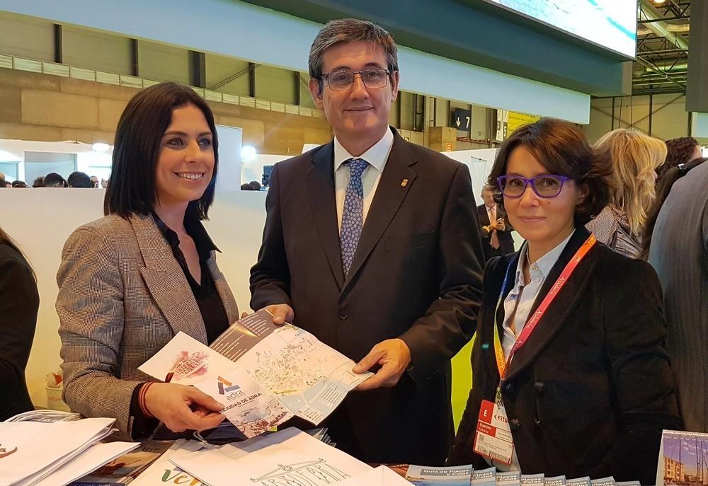 Manuel Cortés califica como “fructífera” la presencia de Adra en FITUR