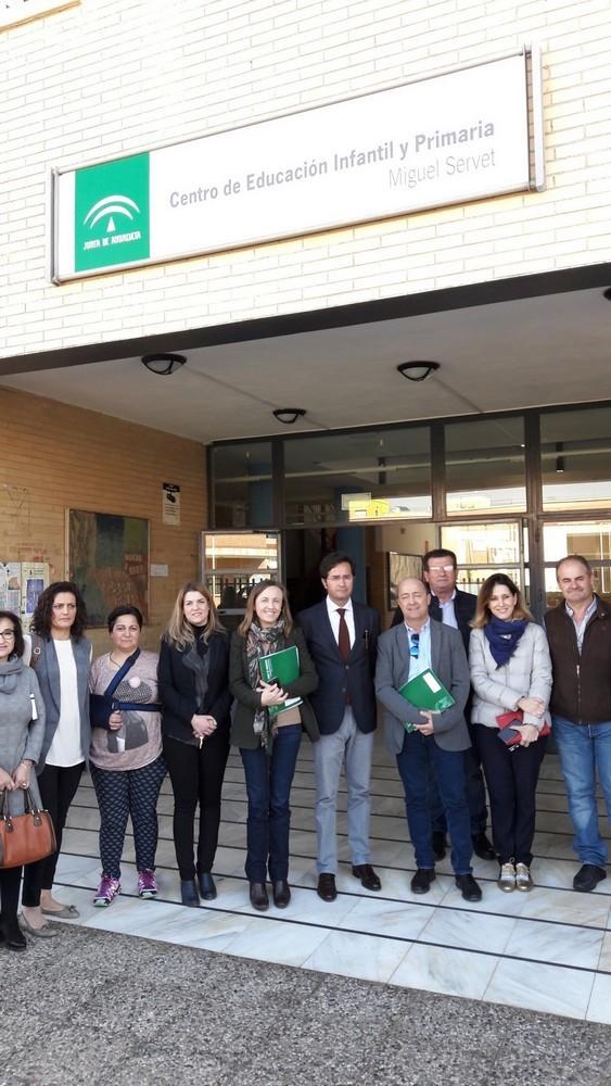 Educación destina más de un millón de euros a la ampliación del colegio Miguel Servet de Balerma