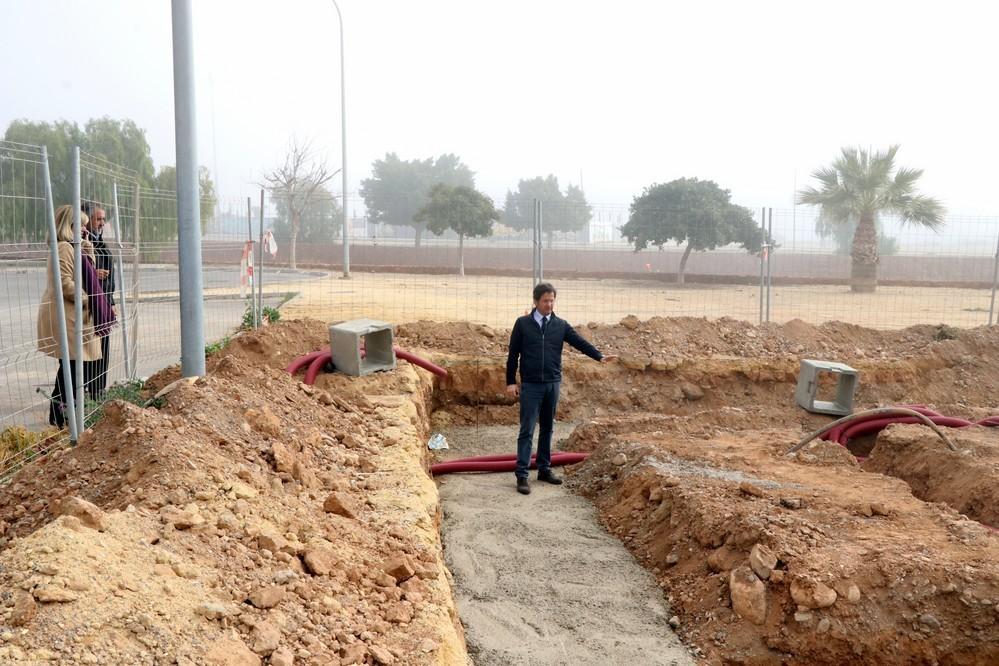 El Ayuntamiento dotará a Santa María del Águila de una nueva pista de baloncesto de uso libre