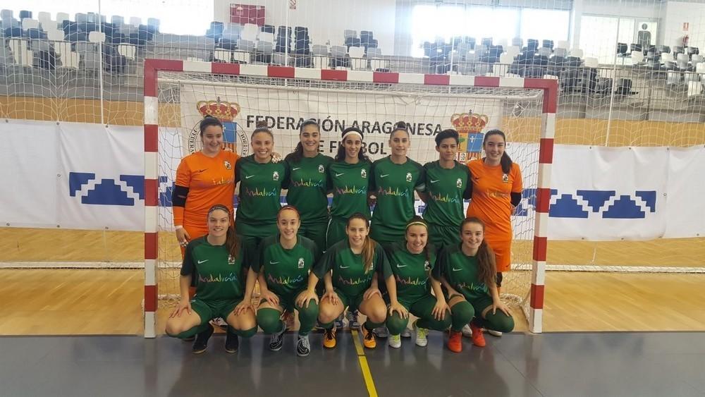 Andalucía vence a Castilla La Mancha en el primer partido de la fase previa del Campeonato nacional de fútbol sala femenino