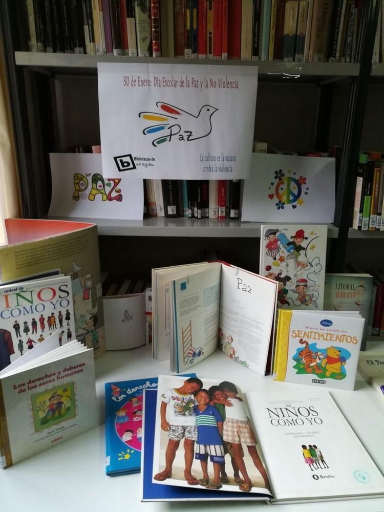 La Red Municipal de Bibliotecas celebra el Día Escolar de la Paz bajo el lema ‘la cultura es la vacuna contra la violencia’
