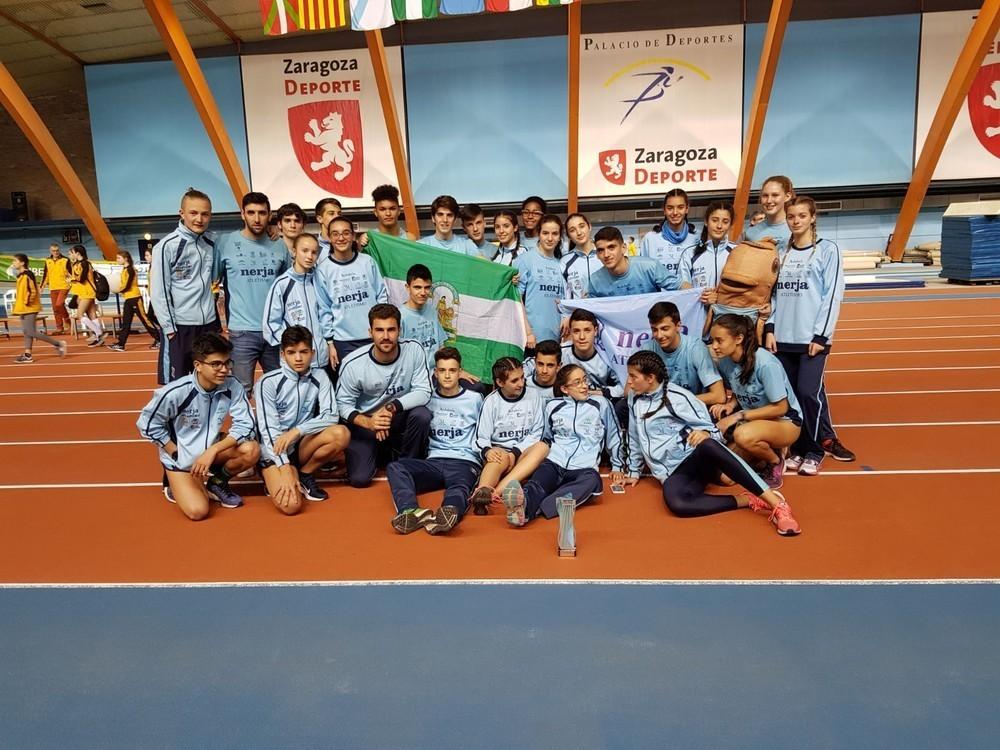 Alba Moreno, cuarta en la Copa de España de atletismo de clubes sub 16 en pista cubierta