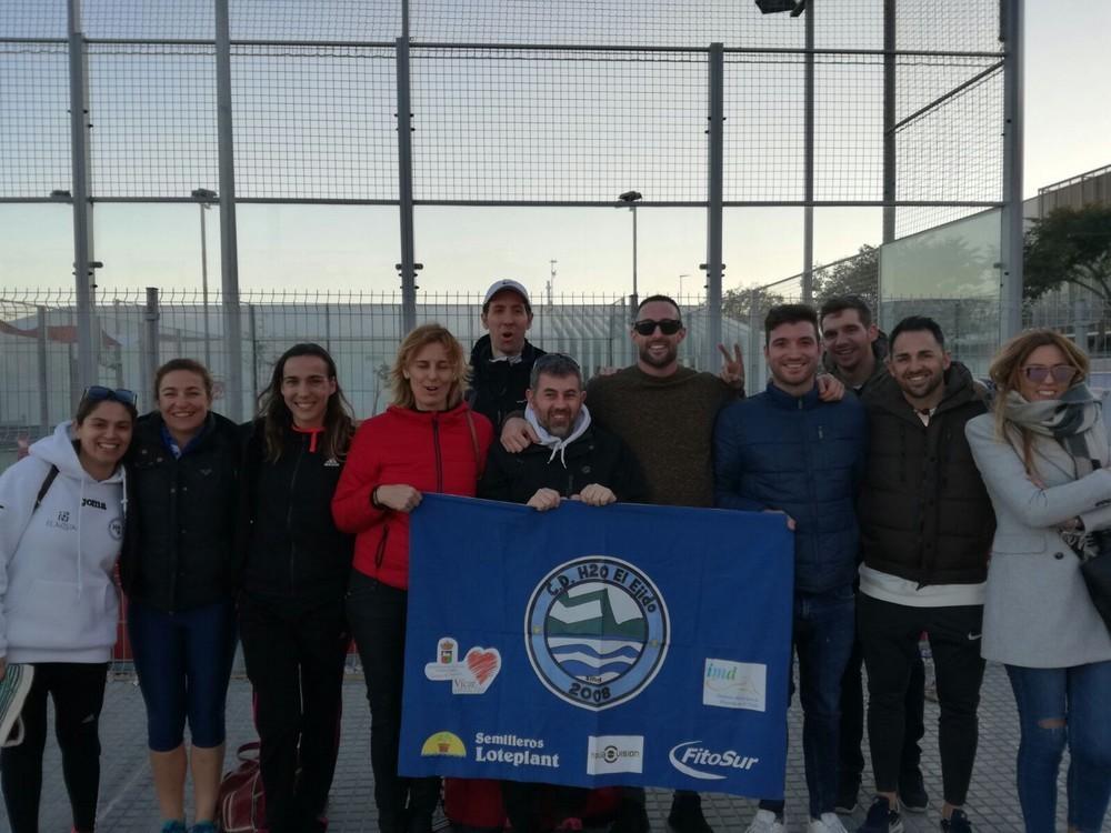 Notable actuación de los másters del H2O El Ejido en el Campeonato de España de natación