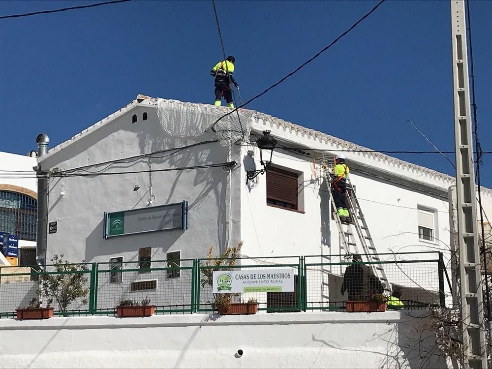 CSIF reivindica la agilización de los trabajos para la puesta a punto del tejado del CEIP San Roque de Felix