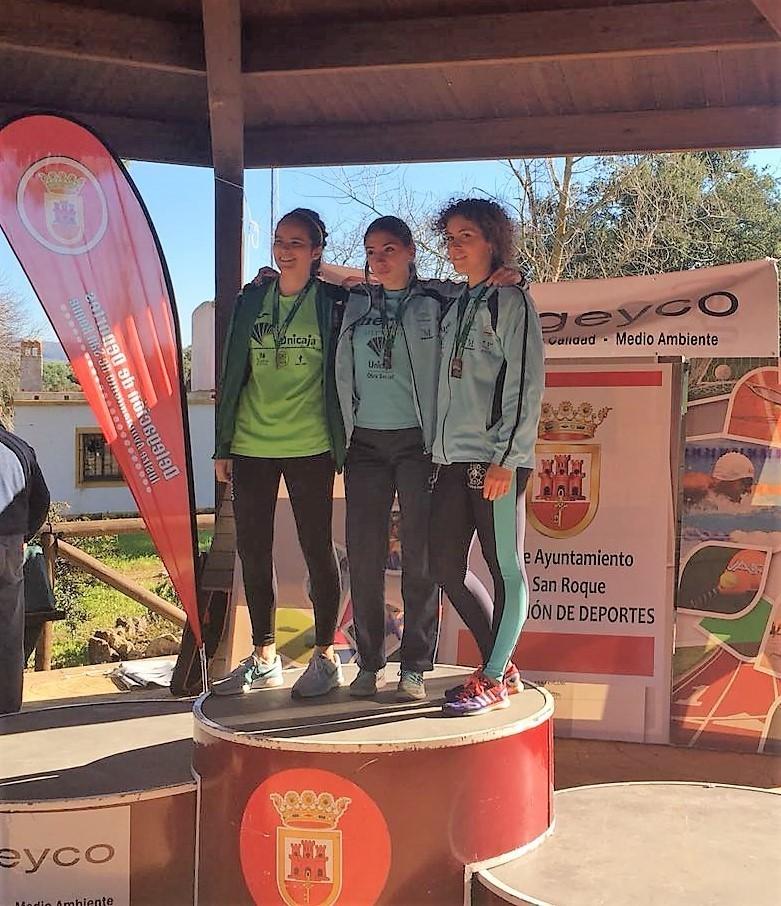 La ejidense Raquel Moreno, campeona de Andalucía de campo a través