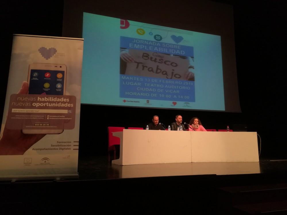 Cerca de 120 estudiantes de Vícar mejoran su empleabilidad a través de las TIC con Andalucía Compromiso Digital