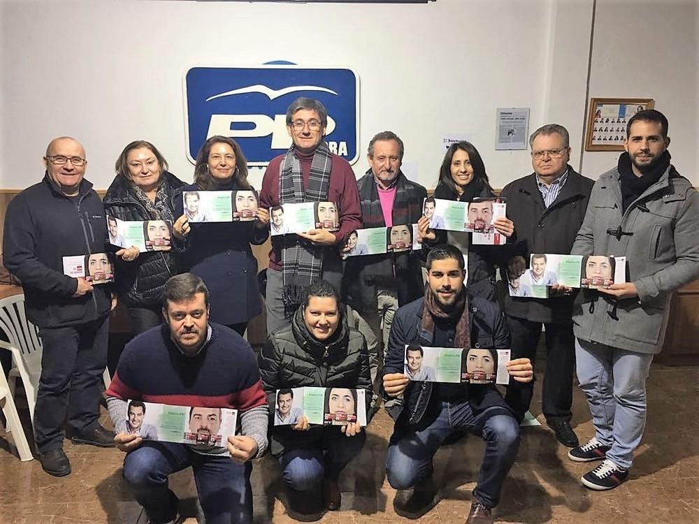 Crespo y Cortés presentan en Adra la campaña por el Empleo del PP-A que generará 600.000 empleos en Andalucía
