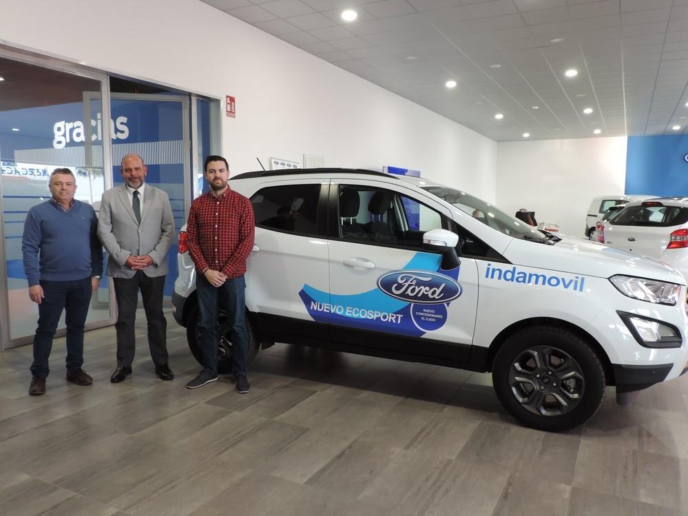El CD El Ejido presenta su coche oficial, el nuevo Ford Ecosport
