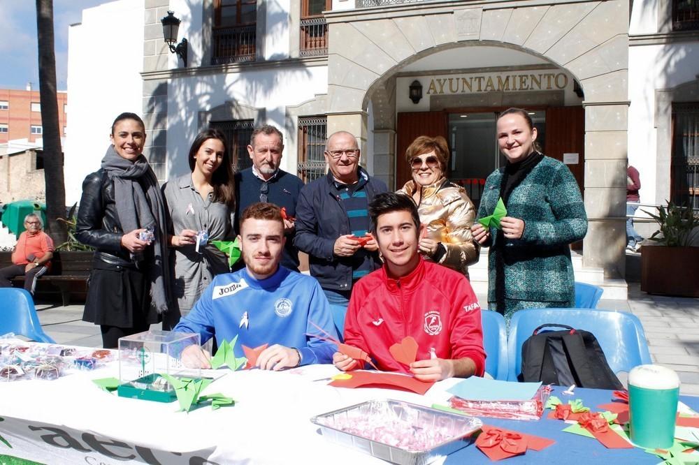 El TAFAD y la AECC se dan la mano para recaudar fondos contra el cáncer en Adra