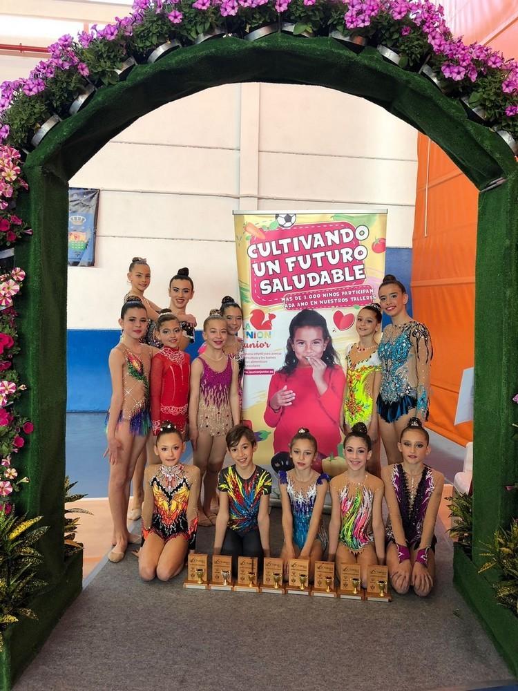 Con 12 metales arranca la 9ª temporada para el Club Rítmica El Ejido