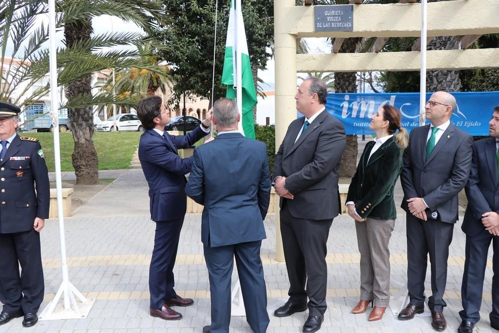 El Ejido ha celebrado el 28F con un acto institucional en el que se han reconocido los valores que definen a los andaluces