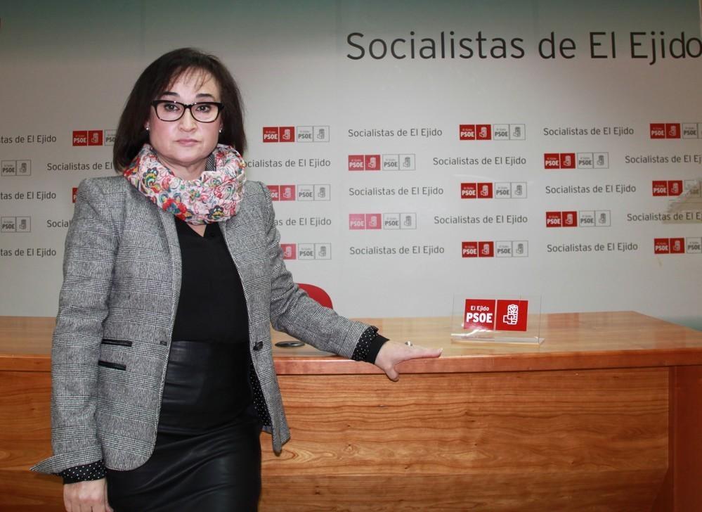 El PSOE de El Ejido se suma a la huelga feminista del día 8 de marzo
