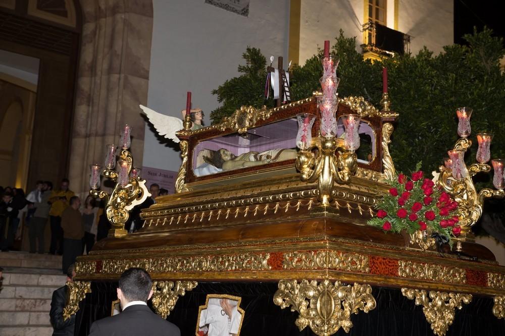 La Cofradía del Santo Sepulcro y Nuestra Señora de la Soledad de Dalías inicia sus actos de Semana Santa