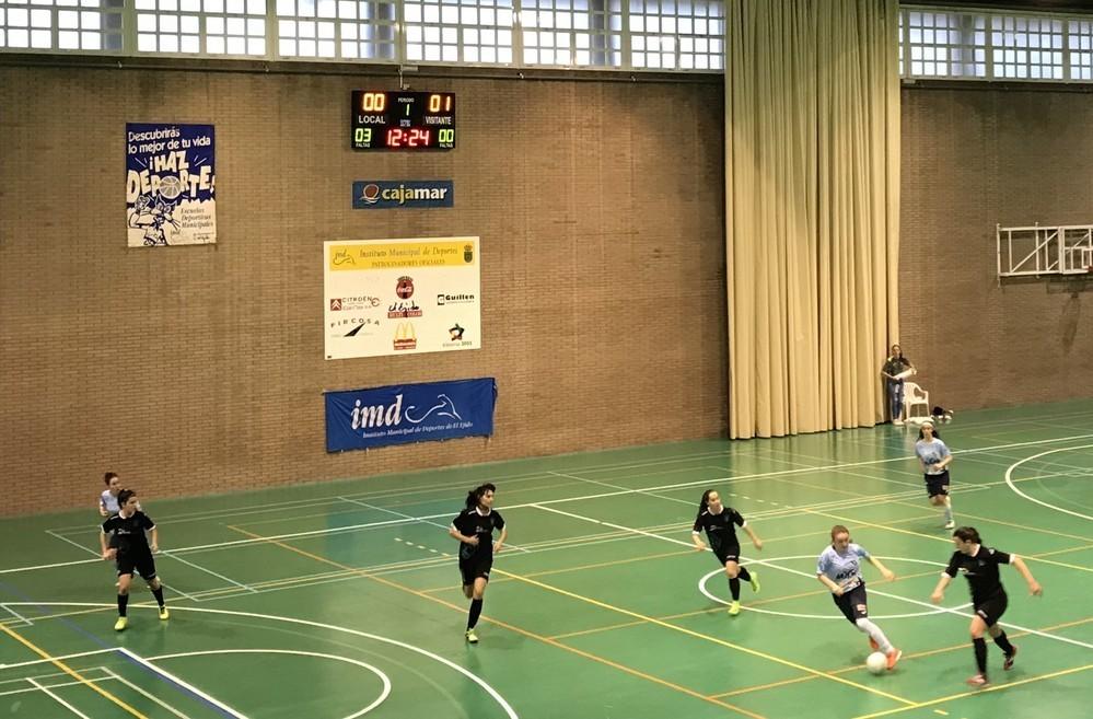El CD El Ejido FS femenino empata ante el Joventut d’Elx y se acerca a su objetivo